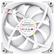 Montech RX140 PWM ARGB Reverse L&uuml;fter- 140mm, wei&szlig; image number null