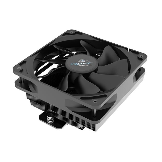 Akasa VIPER H6L M2 Low-Profile CPU-K&uuml;hler - 120mm, schwarz image number 2