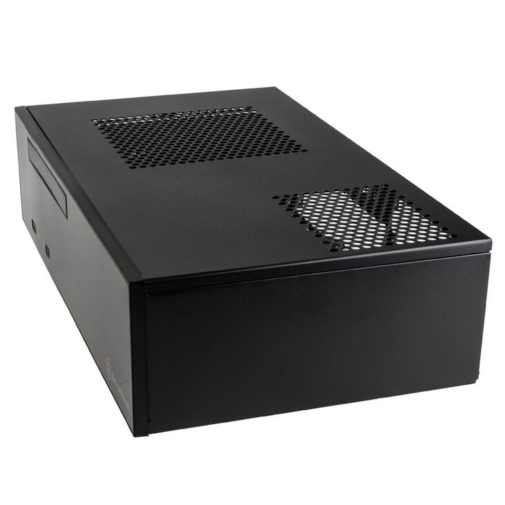 Silverstone sst-ml09b milo | htpc | črna | računalniško ohišje 1 Silverstone sst-ml09b milo htpc case - black image number komponentko