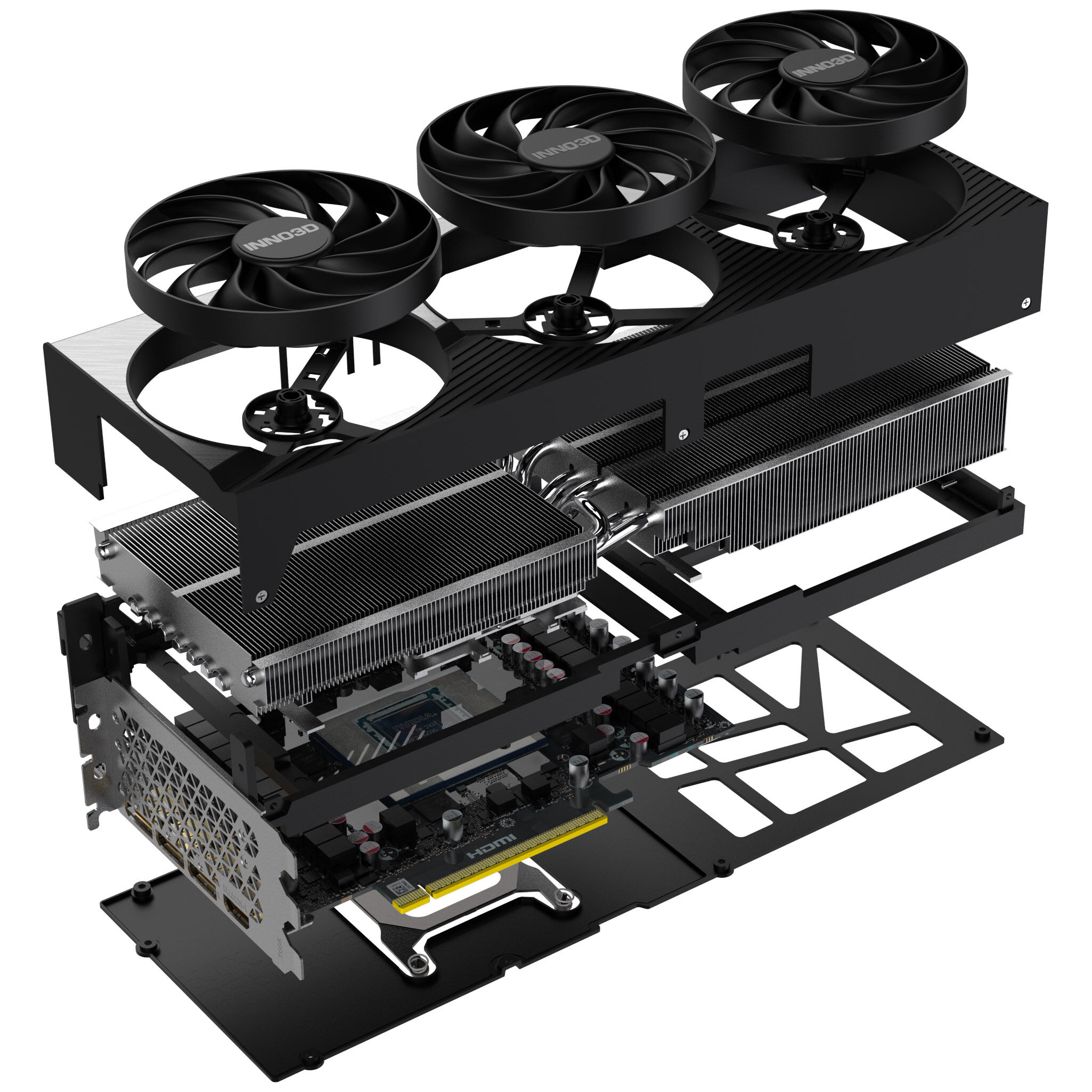 INNO3D GeForce RTX 5090 X3, 32768 MB GDDR7 INNO3D GeForce RTX 5090 X3, 32768 MB GDDR7