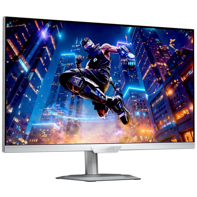 GIGABYTE M27UP ICE 27 Zoll UHD/FHD Gaming-Monitor, 160/320Hz, SS-IPS-Panel, Freesync Premium image number 1