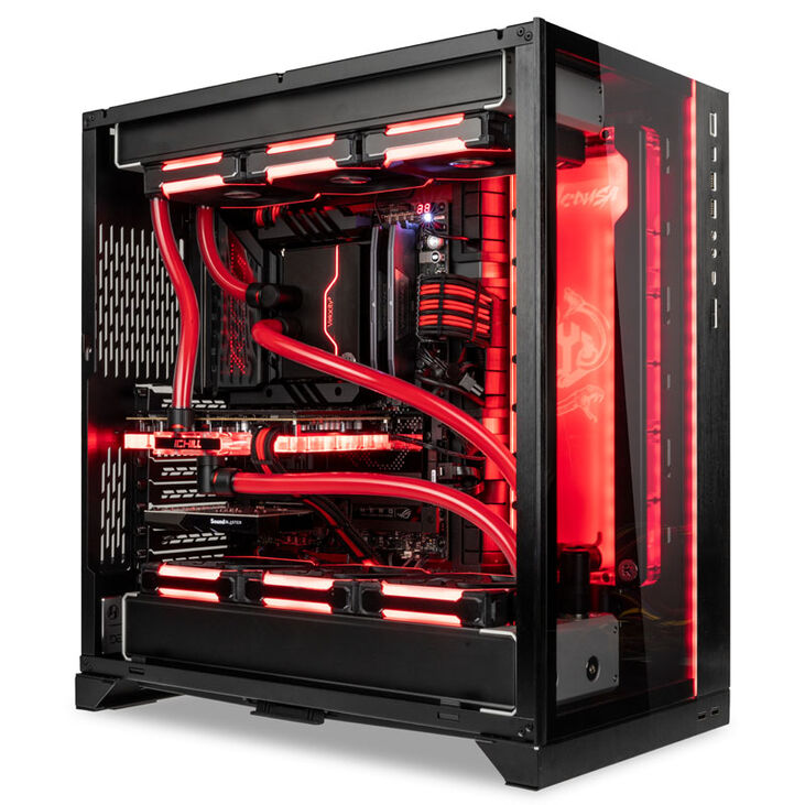 Gaming PC Red Medusa XL, AMD Ryzen 9 7900X, NVIDIA GeForce RTX 5080 image number 3