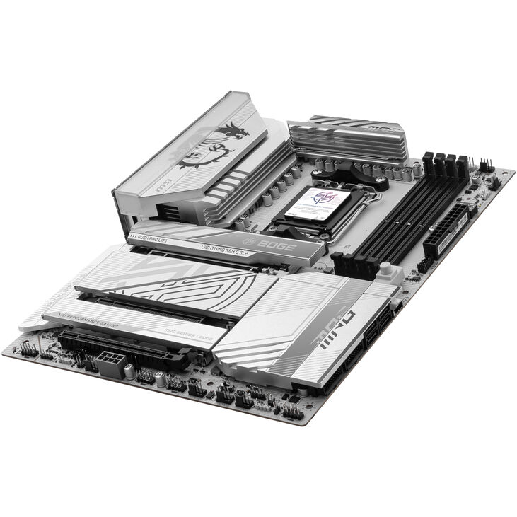 MSI MPG X870E Edge TI WiFi Mainboard, Sockel AM5, AMD X870E, ATX, DDR5 image number 4