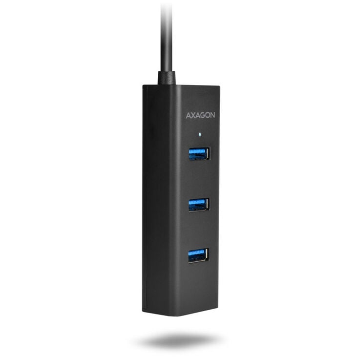 AXAGON HUE-S2BL USB-A-Hub, 4x USB 3.0, external power supply - 1.2 m image number 4