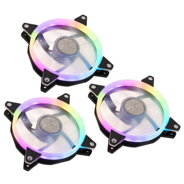 Akasa Vegas AR7 ARGB Lüfter Triple Kit - 120mm image number 0