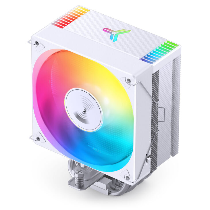 Jonsbo CR-1000MAX CPU cooler, 120mm, ARGB - white image number 2