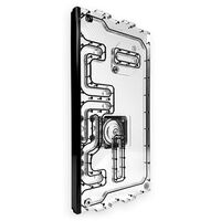 Stealkey Customs SK-Crosscool III Lian Li O11 DYNAMIC EVO RGB Distro Plate, RGB
