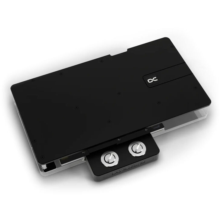 Alphacool Core RX 9070 Red Devil GPU water block, ARGB, with backplate - acrylic image number 3