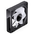 Jonsbo ZK-120BR ARGB Reverse Blade PWM Fan, 120mm, 3-Pack - black image number null