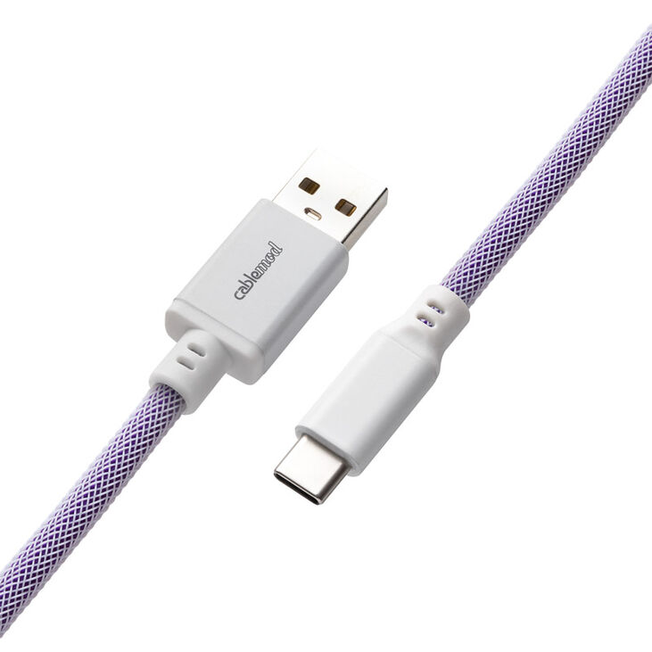 CableMod PRO Coiled Keyboard Cable USB-C zu USB Typ A, Rum Raisin - 150cm image number 2