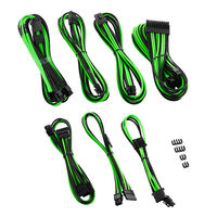 CableMod C-Series PRO ModMesh 12VHPWR Cable Kit f&uuml;r Corsair RM, RMi, RMx (Black Label) - schwarz/hel