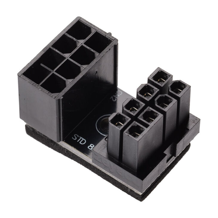 Internal graphics card power adapter, ATX 8-pin plug / socket image number 0