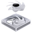 Jonsbo ZA-140W PWM Fan, ARGB - 140mm, white image number null