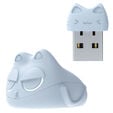 WLMOUSE Beast Miao Gaming Mouse, Omron Optical Switches - Ice Blue image number null