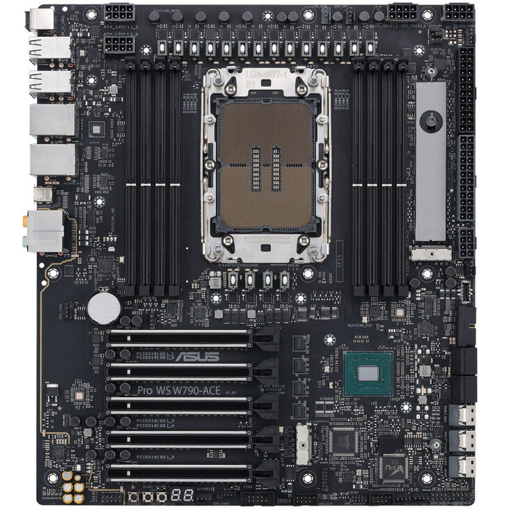 ASUS Pro WS W790-ACE Mainboard, Sockel LGA 4677, Intel W790,DDR5 image number 8