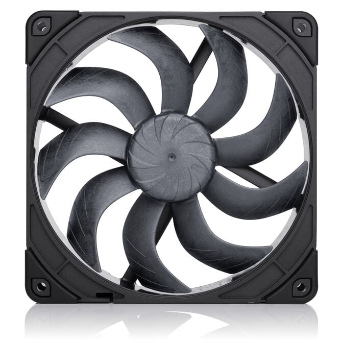 Noctua NF-A14X25 G2 PWM Sx2-PP chromax.black L&uuml;fter, LCP - schwarz, 140mm, 2er-Pack image number 1