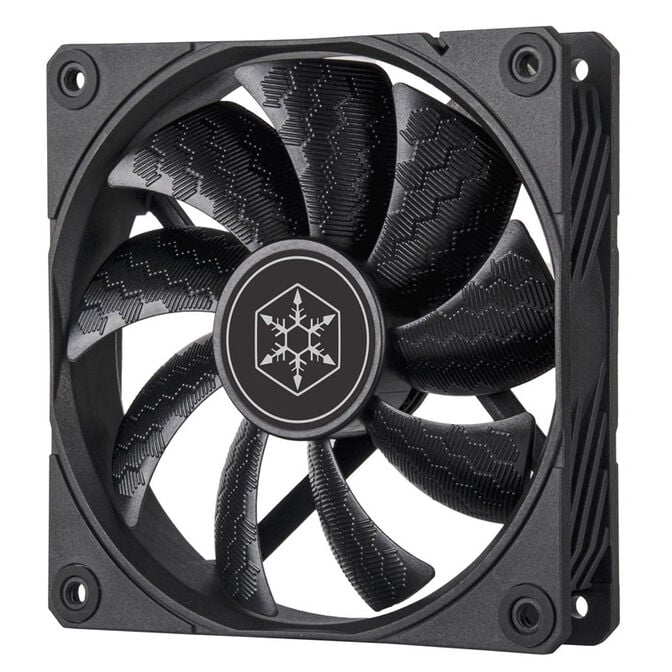 SilverStone Shark Force L&uuml;fter, 120mm - schwarz image number 1