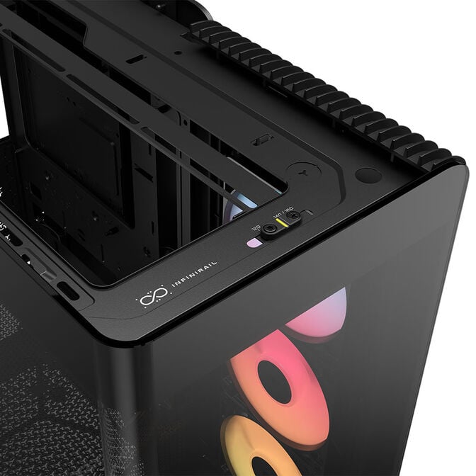 Corsair FRAME 4500X RS-R ARGB PC Case, Mid Tower, E-ATX, Tempered Glass - Black image number 14