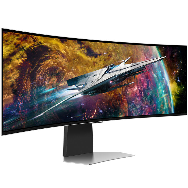 Samsung Odyssey OLED G9 G95SC, 49 inch Curved Gaming Monitor, 240 Hz, OLED, FreeSync image number 0