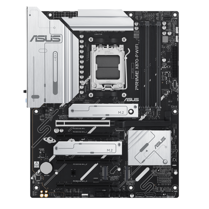 ASUS Prime X870-P WiFi Mainboard, AMD X870, Sockel AM5, DDR5 image number 1