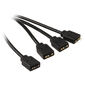 Akasa Addressable RGB Splitter Cable Extension - 50 cm