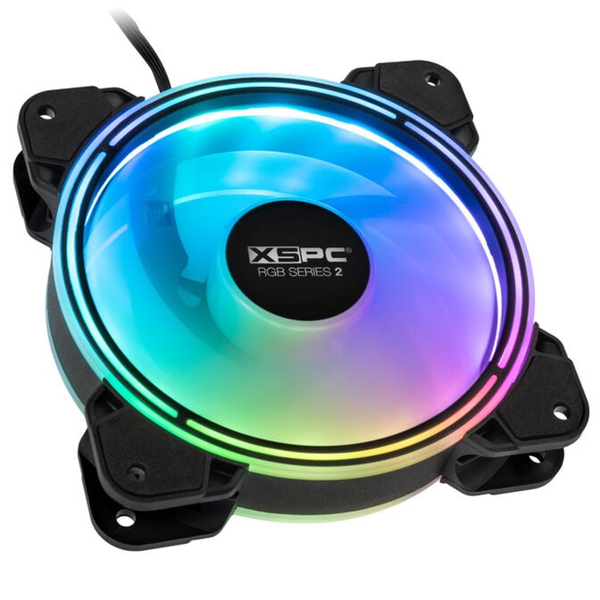 XSPC RGB Series 2 ARGB PWM L&uuml;fter - 120mm image number 0