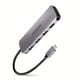 AXAGON HMC-HCR3A USB Hub, 3x USB-A + HDMI + SD/microSD, USB-C 3.2 Gen 1, 20 cm USB-C cable