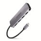 AXAGON HMC-HCR3A USB Hub, 3x USB-A + HDMI + SD/microSD, USB-C 3.2 Gen 1, 20 cm USB-C cable