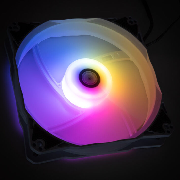Bitspower Notos 120mm ARGB Fan - white image number 4