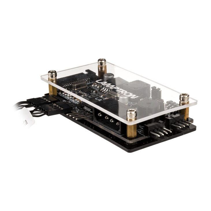 Lamptron TC20 PCI RGB-Lüfter und LED-Controller - silber image number 2
