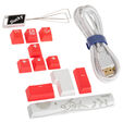 Ducky One 2 Mini Gaming Keyboard, MX Silent Red, RGB LED, white image number null