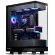 PHANTEKS Evolv X2 PC case, Mid Tower, E-ATX, Tempered Glass, DRGB - black + Glacier One 360M25 Gen2 DRGB AiO water cooling - 360mm image number null