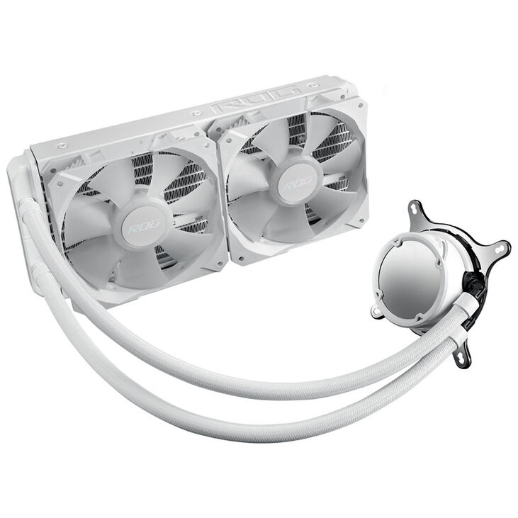 ASUS ROG STRIX LC II 240 ARGB Komplett-Wasserkühlung - 240mm, weiß image number 1