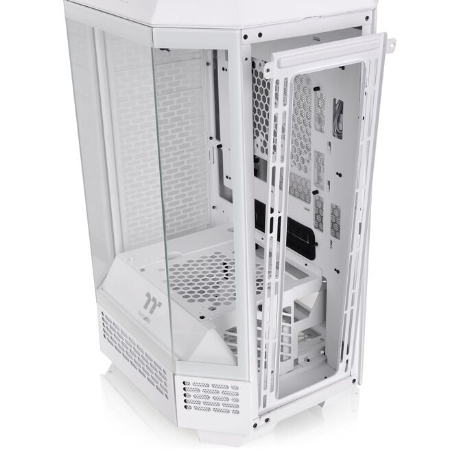 Thermaltake The Tower 300 PC-Geh&auml;use, Mini-Geh&auml;use, mATX, Tempered Glass - inklusive 2x 140-mm-L&uuml;fter, wei&szlig; image number 28