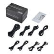 Phanteks Revolt 1600W Titanium Bundle, Netzteil mit Cable Kit - schwarz image number null