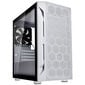 SilverStone Fara H1M Micro-ATX Gehäuse, Tempered Glass - weiß