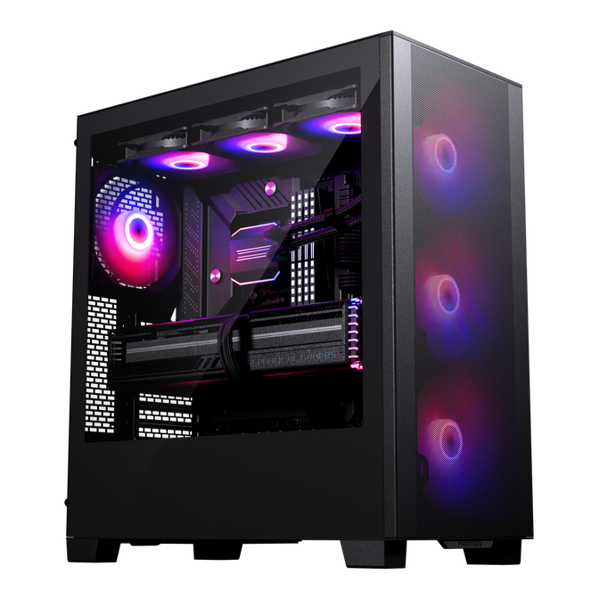 PHANTEKS XT Pro Ultra + Glacier One 360M25 Gen2 DRGB, 360mm, Bundle - black image number 1