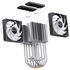 Jonsbo CR-3000E CPU cooler, dual tower, RGB - 120mm, black image number null