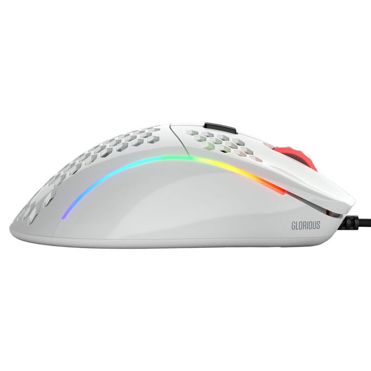 Glorious Model D Gaming Mouse - white, glossy image number 4