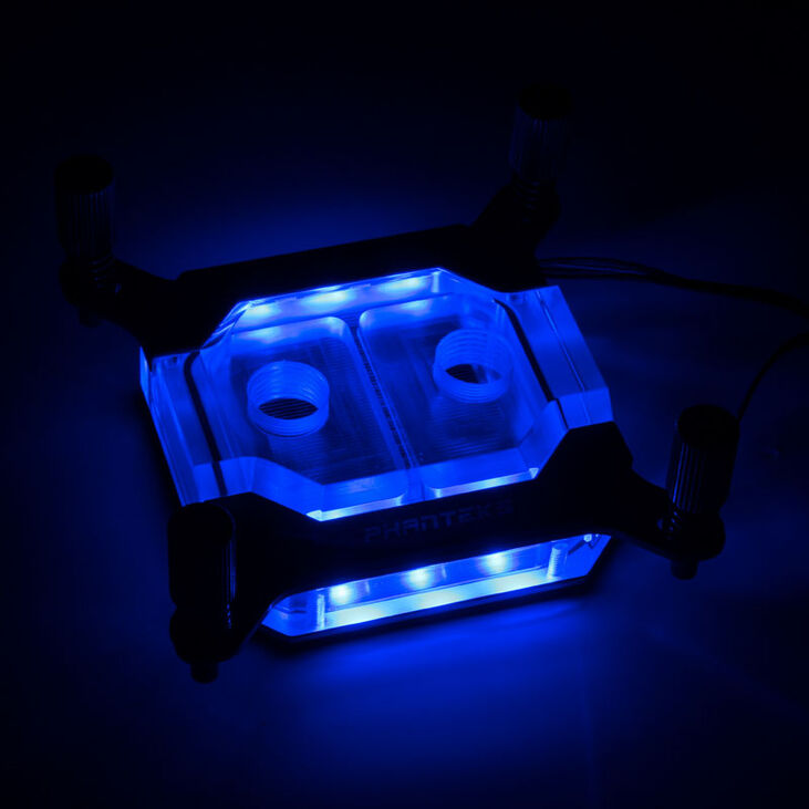 PHANTEKS C350i CPU-Wasserkühler, RGB, Acryl - chrome image number 2