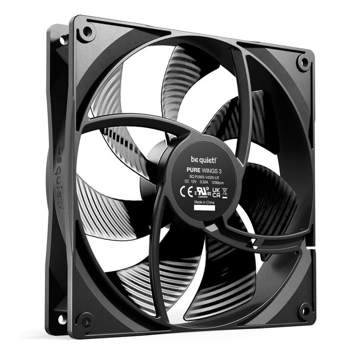 be quiet! Fan Pure Wings 3 Fan - 140mm image number 1