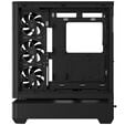 ASUS Prime AP304 ARGB PC Case, Mid Tower, ATX, ARGB, Tempered Glass &ndash; black image number null