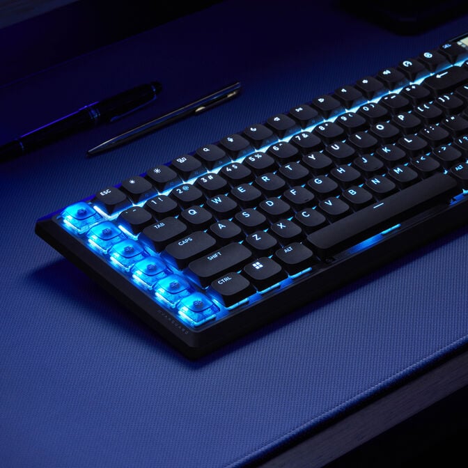 Corsair Vanguard Air 99 Wireless Gaming Keyboard, optical-mechanical, low profile, 8K polling, DE layout - black image number 26