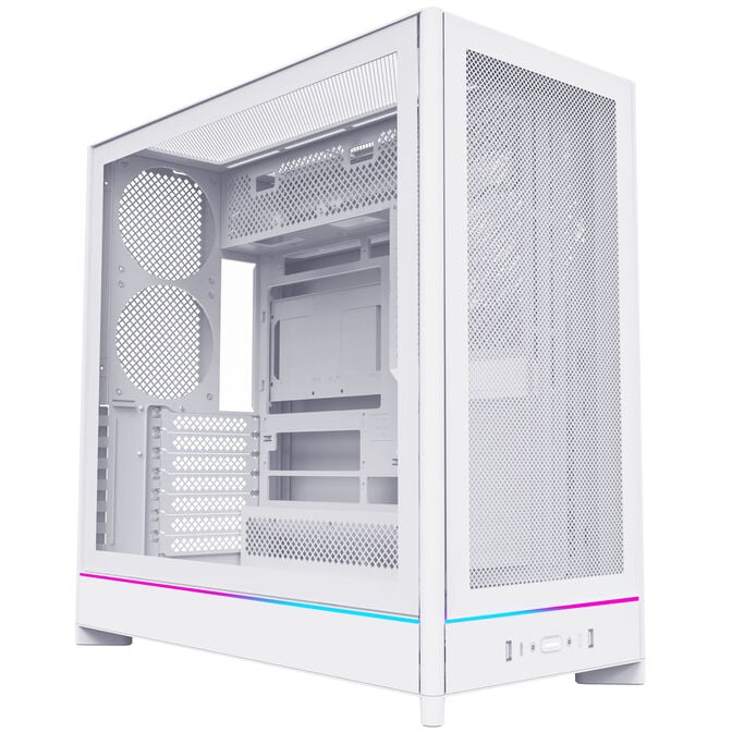 Montech HS01 PC-Geh&auml;use, Midi-Tower, ATX, aRGB, Tempered Glass - wei&szlig; image number 1