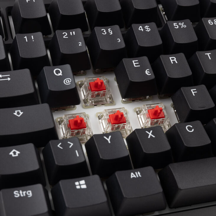Ducky Tinker 75 Gaming-Tastatur, RGB - MX-Red (ISO-DE) image number 4