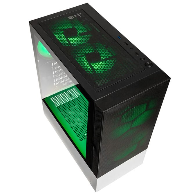 Kolink Observatory MX Mesh ARGB PC Case, Mid Tower - Black/White image number 1