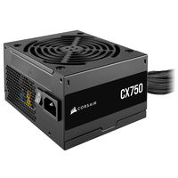 Corsair CX Series CX750 Power Supply 80 PLUS Bronze - 750 Watt