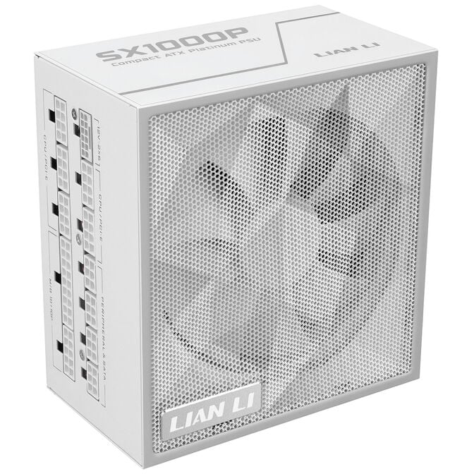 Lian Li SX Series 80 PLUS Platinum Netzteil, vollmodular, PCIe 5.1, ATX 3.1 - 1.000 Watt, wei&szlig; image number 0