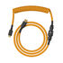 Glorious GMMK Coiled Cable Glorious Gold, Spiralkabel, USB-C/USB-A - gold/schwarz image number null