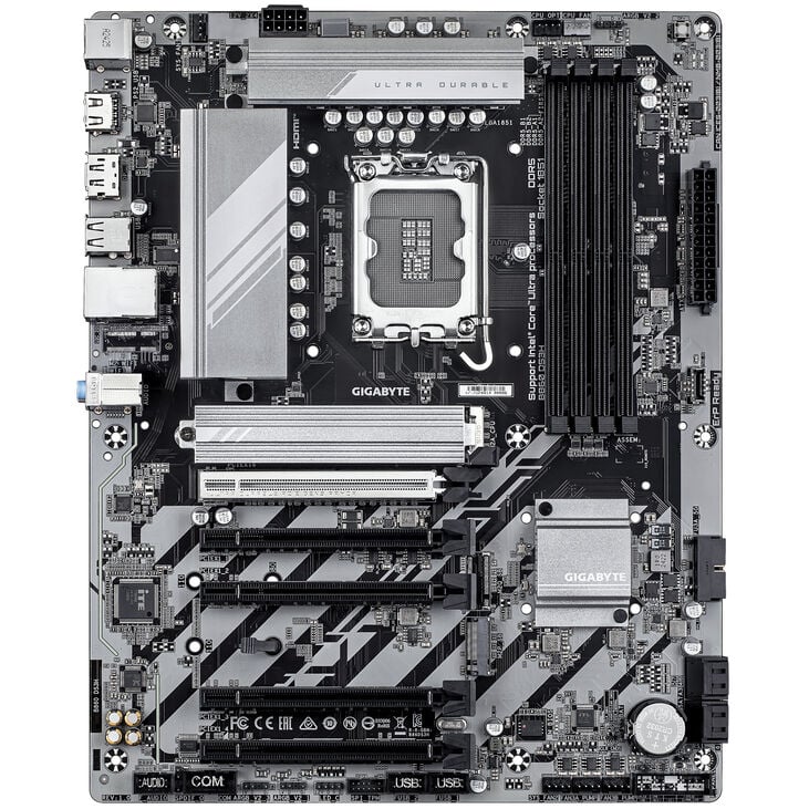 GIGABYTE B860 DS3H Mainboard, Sockel LGA 1851, Intel B860, ATX, DDR5 image number 2